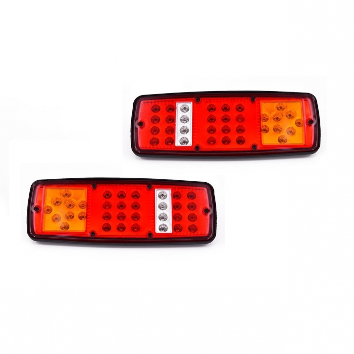 Set De Doua Lampi Auto LED Spate Flexzon 5 Functii Remorca Camion