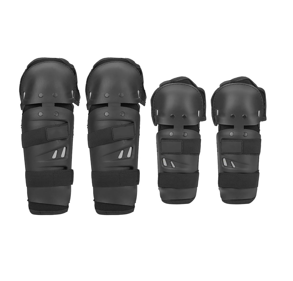 Alte accesorii - Set protectii de Genunchi/Coate pentru motocicleta - negre