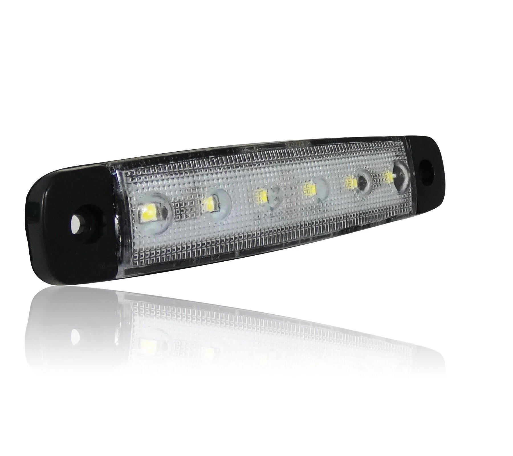 Lampa laterala Gabarit LED 12-24V, alba pentru camion, remorca, TIR, van, rulota etc. [4]