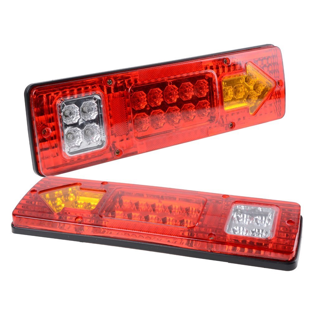 Electronice si electrice auto - Set Lampi  Auto LED Stop  4 Functii, Remorca, Camion, Trailer, 12V