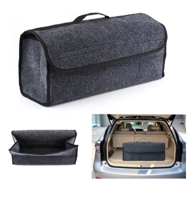 Organizator Portbagaj Auto Duba Camion Pentru Scule Cric si Accesorii 49x16x24 cm - Negru 