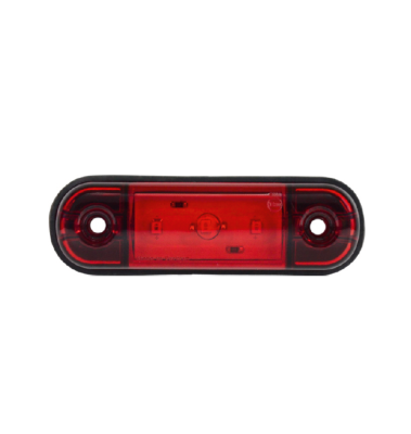 Lampa laterala Gabarit LED  - Rosu 3 LED-uri 12V-24V