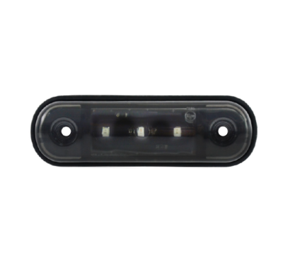 Lampa laterala Gabarit LED - Rosu Fumurie 3 LED-uri 12V-24V