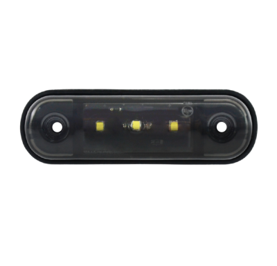 Lampa laterala Gabarit LED - Alb Fumurie 3 LED-uri 12V-24V