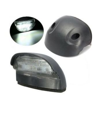 Lumină LED pentru plăcuța de înmatriculare spate pentru mașini, camioane, autobuze, remorci, rulote etc. 12V