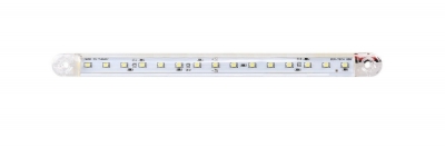 Indicator LED alb cu dioda, cu 15 LED-uri pentru camion, remorca, autobuz, furgoneta, rulota, platforma 12 V-24 V