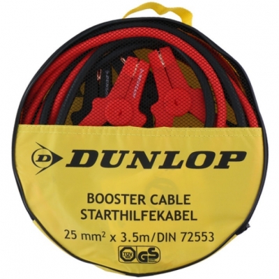 Set cabluri transfer curent pornire auto Dunlop, 350 A, 3.5 metri