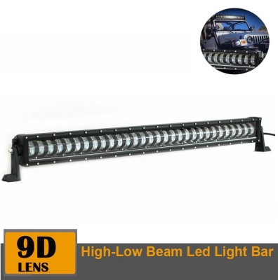 Led bar cu lupe Hi/Lo pentru Jeep, ATV 9D 88.5cm, 12-24V 19200 LМ 240W