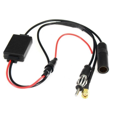 Dab + FM/AM Cablu Adaptor Antena Flexzon, Splitter, SMB DAB Auto Radio Activ 88-108MHZ