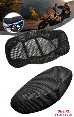 Husa respirabilă pentru șa de motocicletă și scuter, 3D mesh, XL