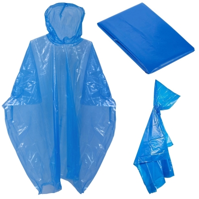 Pelerina ploaie tip poncho cu glugă 130 x 125cm