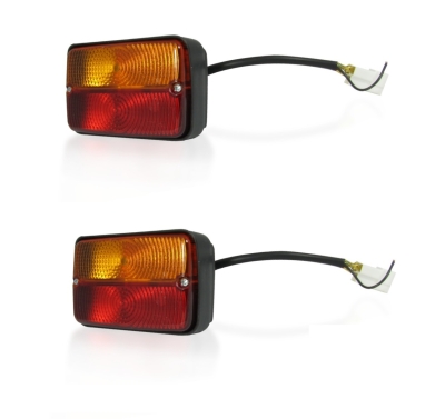 Set stopuri cu lumină de poziție și semnalizare, compatibile cu MF Massey Ferguson 12V