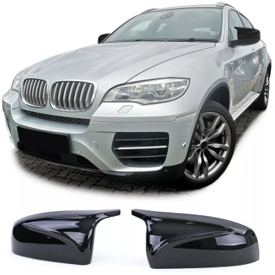 Set 2 Capace pentru Oglinzi, Tip Batman M Compatibile BMW X5 E70 X6 E71