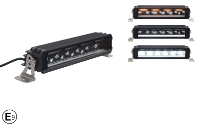 Led bar, Lumina alba si portocalie puternica, de inalta calitate, DRL, 4800LM, 33,8 cm 12-24V