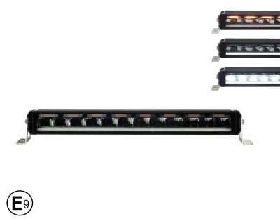 Led bar, Lumina alba si portocalie puternica, de inalta calitate, DRL, 7800LM, 58,4 cm 12-24V