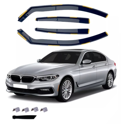 Set de 4 Paravanturi auto de vânt pentru geamuri față și spate, pentru BMW 5 SERIES G30 2018-2022