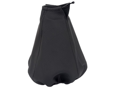 Husa din piele pentru schimbator de viteze cu snur, universala - Negru