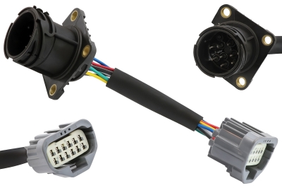 Conector lampa fisa baioneta 12 pini Tip Bayoneta Compatibil cu VOLVO FH (Dupa 2005)