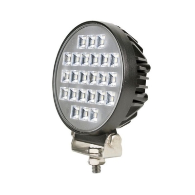 Proiector LED Rotund 24W – Lumina Alba, 12/24V, 6500K