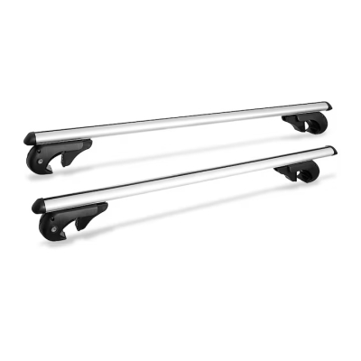 Bare transversale universale din aluminiu cu mecanism de blocare, 120 cm, 90 kg, Crom