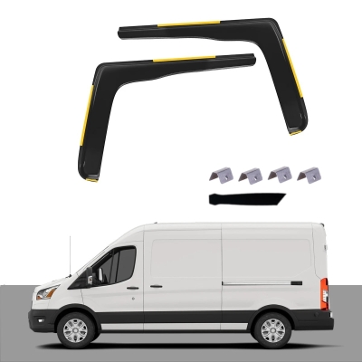 Set de 2 Paravanturi auto de vant pentru geamuri fata pentru Ford Transit 2014+