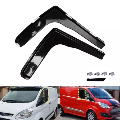 Set de 2 Paravanturi auto de vant pentru geamuri fata pentru Ford Transit Tourneo Custom 2/4 Usi 2012 Onwards