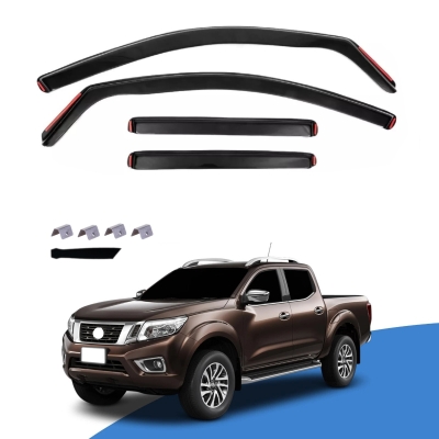 Set de 4 Paravanturi auto de vant pentru geamuri fata si spate pentru Nissan Navara (D23) 2014-2025
