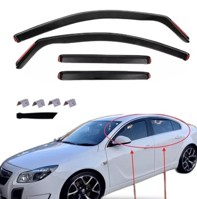 Set de 4 Paravanturi auto de vant pentru geamuri fata si spate pentru OPEL / VAUXHALL INSIGNIA A MK1 SALOON ( SEDAN ) 2009-2017