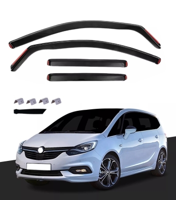 Set de 4 Paravanturi auto de vant pentru geamuri fata si spate pentru Opel Zafira C (Tourer) 2011-2019