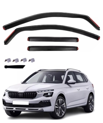 Set de 4 Paravanturi auto de vant pentru geamuri fata si spate pentru SKODA KAMIQ Facelift 2023+