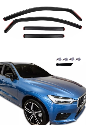 Set de 4 Paravanturi auto de vant pentru geamuri fata si spate pentru VOLVO XC60 2-Gen 2018+