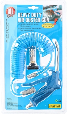 Pistol universal de suflare cu furtun spiral pneumatic 5 m Ø120 mm