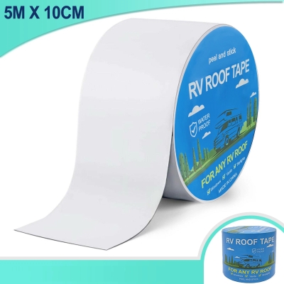 Banda de Izolație Butilic pentru Acoperisuri 5m x 10cm – RV ROOF TAPE