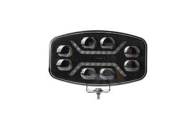 Far LED cu funcție DRL, lumină albă/galbenă – 12-24V, pentru jeep, camion, utilaje agricole și altele