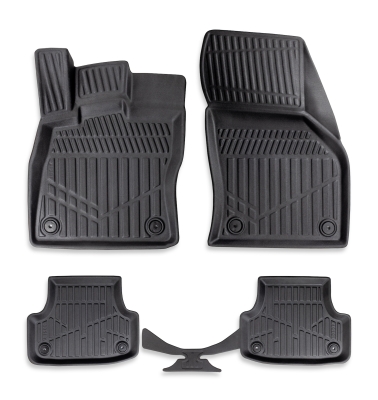Set covorase auto din cauciuc tip tavita 3D Erpassan pentru AUDI A3 8V Facelift 2017-2020