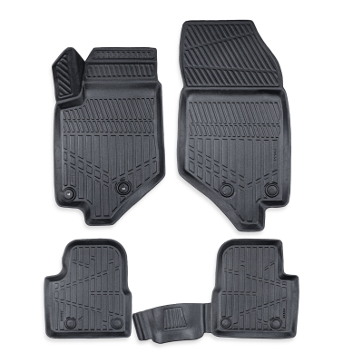 Set covorase auto din cauciuc tip tavita 3D Erpassan pentru OPEL CORSA F 2019+