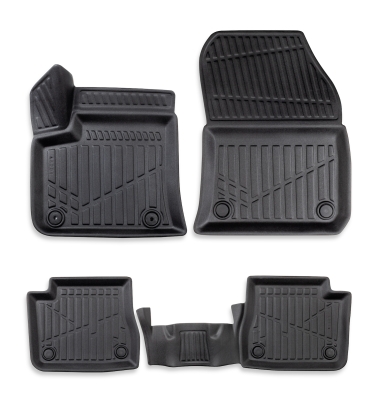 Set covorase auto din cauciuc tip tavita 3D Erpassan pentru PEUGEOT e-2008 II (Electric) 2022+