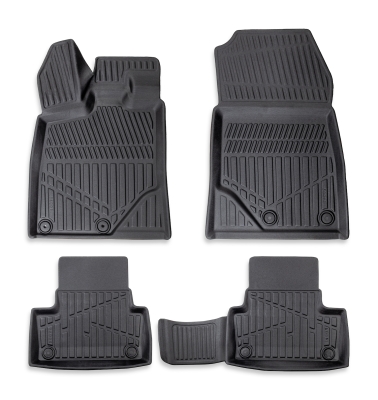 Set covorase auto din cauciuc tip tavita 3D Erpassan pentru PEUGEOT 3008 III (HYBRID) 2024+