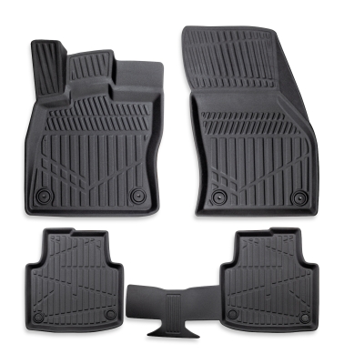Set covorase auto din cauciuc tip tavita 3D Erpassan pentru SKODA OCTAVIA III 2013-2017