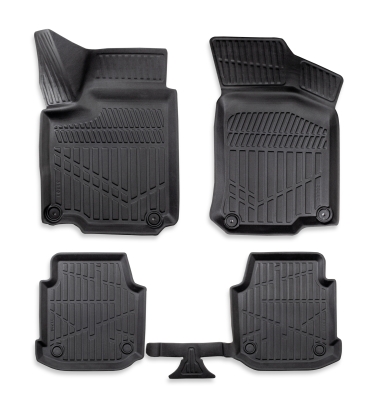 Set covorase auto din cauciuc tip tavita 3D Erpassan pentru SKODA OCTAVIA I 1996-2006