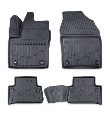Set covorase auto din cauciuc tip tavita 3D Erpassan pentru TOYOTA C-HR II 2023+
