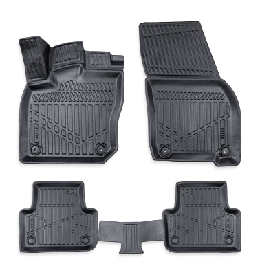 Set covorase auto din cauciuc tip tavita 3D Erpassan pentru VW TIGUAN III 2024+