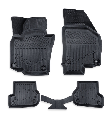 Set covorase auto din cauciuc tip tavita 3D Erpassan pentru VW GOLF VI 2008-2013
