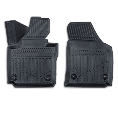 Set covorase auto din cauciuc tip tavita 3D Erpassan pentru VW CADDY V Panel Van 2020+