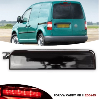 Stop LED Central (al Treilea Stop) pentru VW CADDY III (Mk3) 2004–2015 – Fumuriu, Rosu