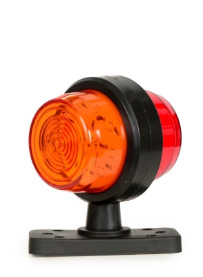 Lampa laterala Gabarit LED 12V-24V, rosu-portocaliu – IP66/IP68