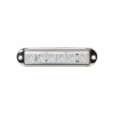 Lampa Gabarit LED 12V-24V, alba cu 6 LED