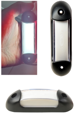 Lampa laterala de gabarit 12V/24V – lumina alba neon