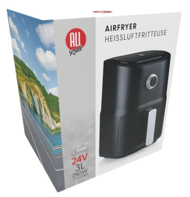 Air fryer - ALL RIDE 24V, 250W, 3L – pentru camioane si autoturisme
