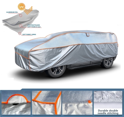 Husa impermeabila anti-grindină din aluminiu pentru autoturism, SUV marimea XXL - 520mm